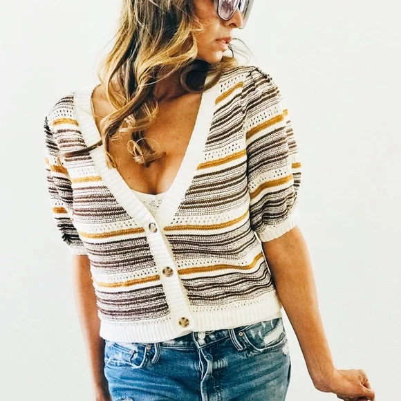 SOLD NWT House of Harlow cardigan size small - Picture 5 of 7